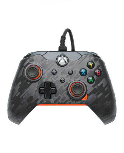Control Alambrico Xbox Series X Atomic Carbon Naranja