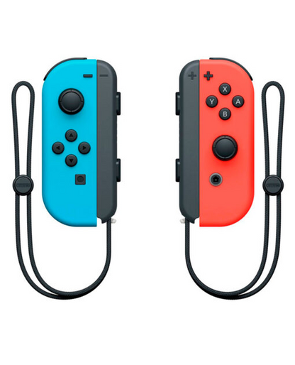 Controles Joycon con L R Azul y Rojo Neon