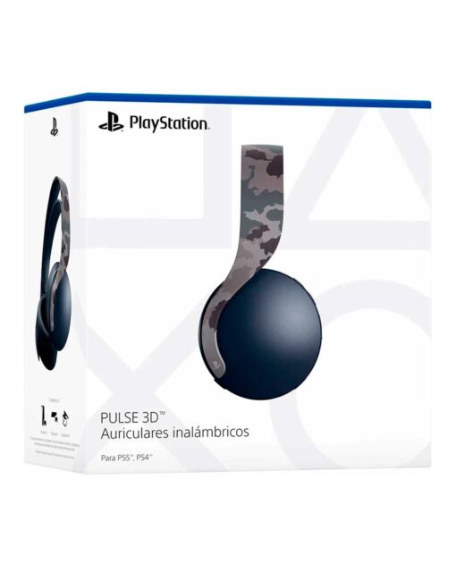 Headset inalambrico Playstation 5 Gray Camo