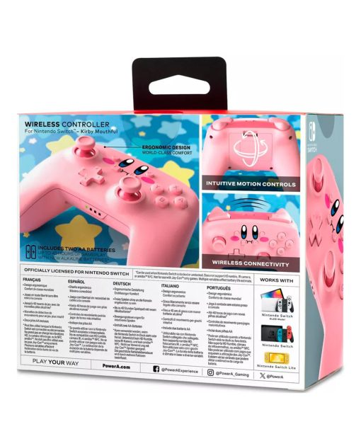 Nintendo control kirby